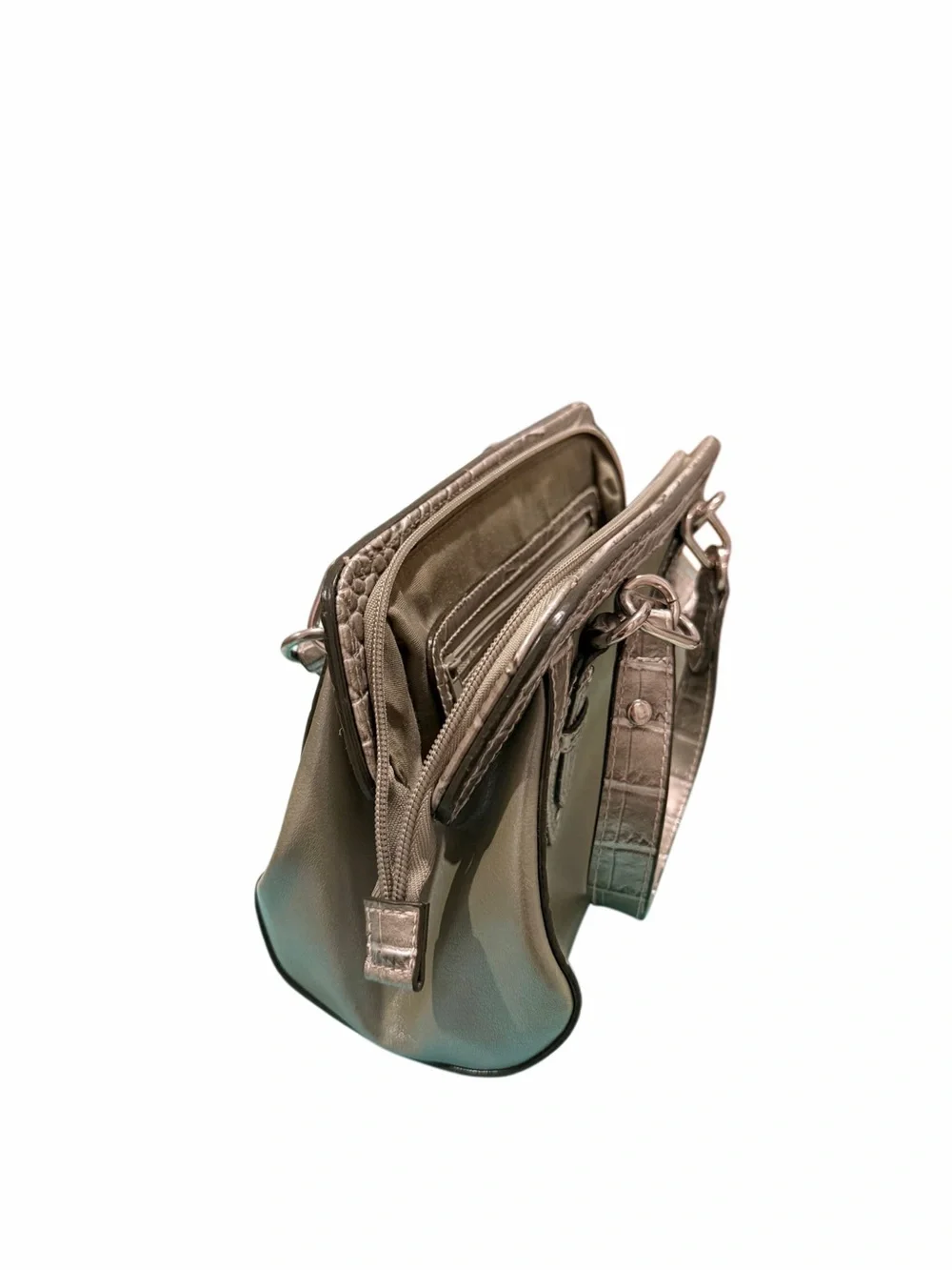 Olive Green Leather Bag